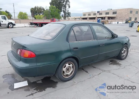2000 Toyota Corolla Ve z USA, uszkodzony, nr VIN 1NXBR12E7YZ309171
